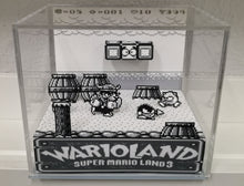 Load image into Gallery viewer, Super Mario Land 3 Wario Land Cubic Diorama