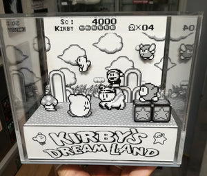 Kirby´s Dream Land Cubic Diorama