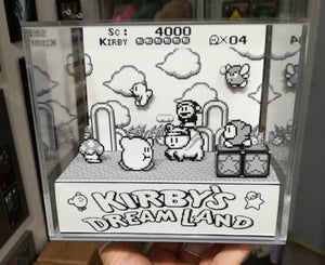 Kirby´s Dream Land Cubic Diorama