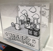 Load image into Gallery viewer, Kirby´s Dream Land Cubic Diorama