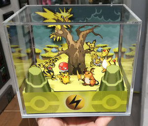 Pokemon Eevee Cubic Diorama – ARTS-MD