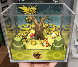 Pokemon Home Electric Cubic Diorama