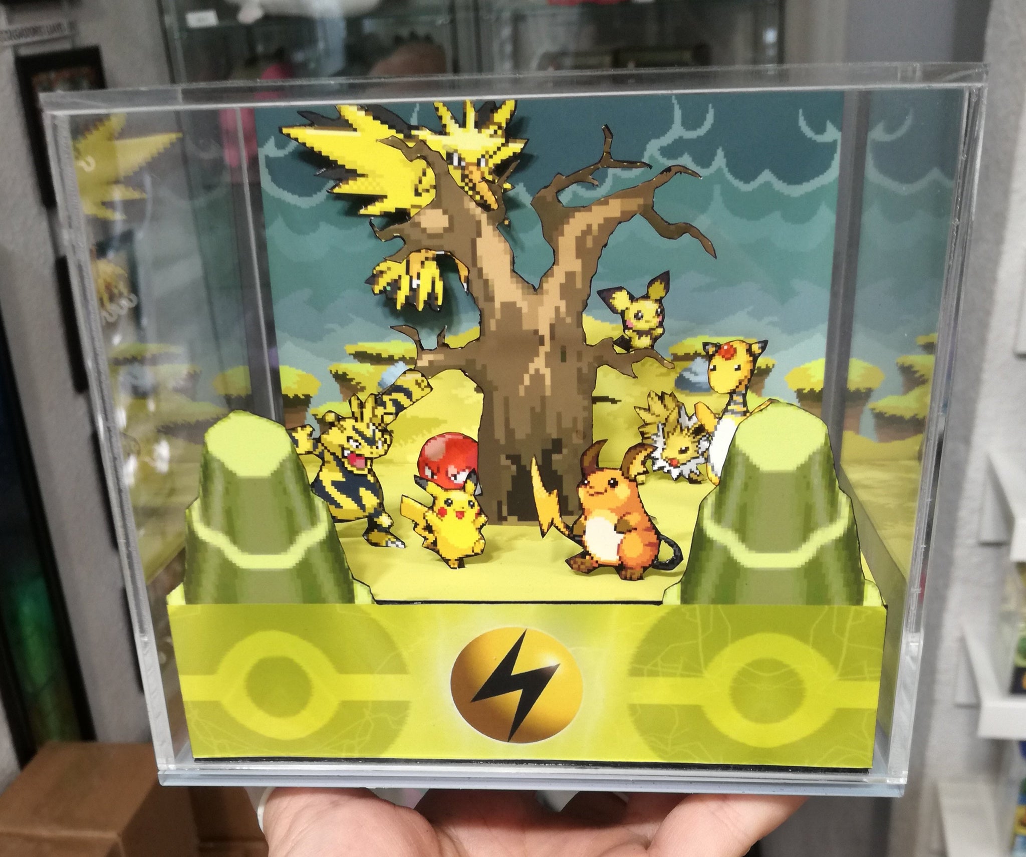 Pokemon Eevee Cubic Diorama – ARTS-MD