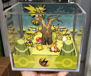 Pokemon Home Electric Cubic Diorama