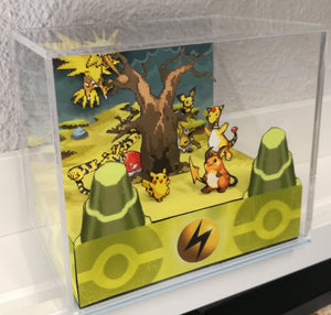 Pokemon Home Electric Cubic Diorama