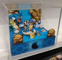 Load image into Gallery viewer, Pokemon Home Water Cubic Diorama