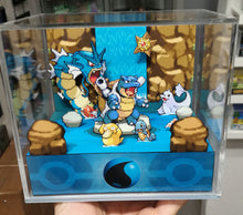 Load image into Gallery viewer, Pokemon Home Water Cubic Diorama