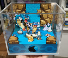 Load image into Gallery viewer, Pokemon Home Water Cubic Diorama