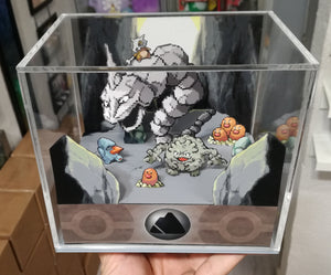 Pokemon Home Rock/Ground Cubic Diorama