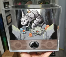 Load image into Gallery viewer, Pokemon Home Rock/Ground Cubic Diorama