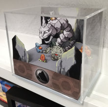 Load image into Gallery viewer, Pokemon Home Rock/Ground Cubic Diorama