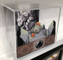 Load image into Gallery viewer, Pokemon Home Rock/Ground Cubic Diorama