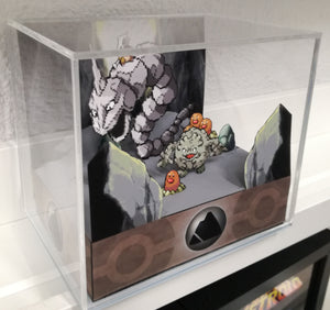 Pokemon Home Rock/Ground Cubic Diorama