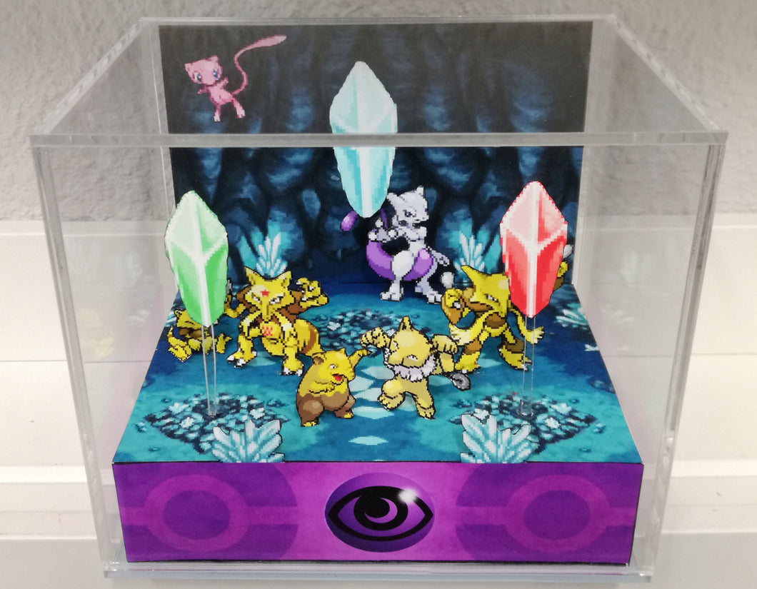 Pokemon Home Psychic Cubic Diorama