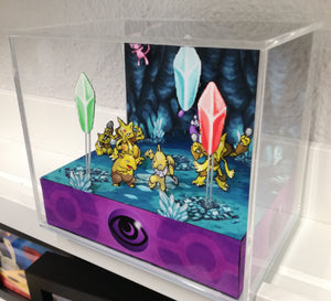 Pokemon Home Psychic Cubic Diorama