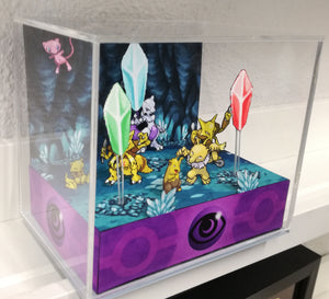 Pokemon Home Psychic Cubic Diorama