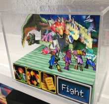 Load image into Gallery viewer, Golden Sun the Lost Age Doom Dragon Cubic Diorama