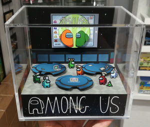 Among Us Cafeteria Cubic Diorama