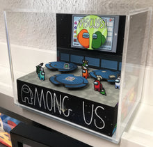 Load image into Gallery viewer, Among Us Cafeteria Cubic Diorama