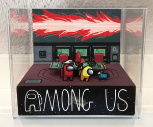 Among Us Admin Cubic Diorama