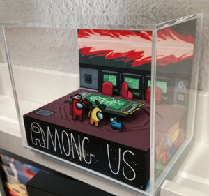 Among Us Admin Cubic Diorama