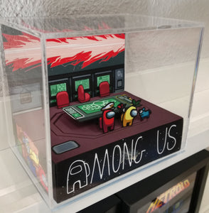 Among Us Admin Cubic Diorama