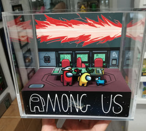 Among Us Admin Cubic Diorama