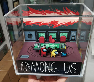 Among Us Admin Cubic Diorama