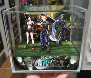 Final Fantasy VII Characters Cubic Diorama
