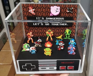 NES Characters Cubic Diorama