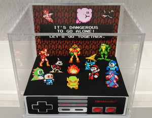 NES Characters Cubic Diorama