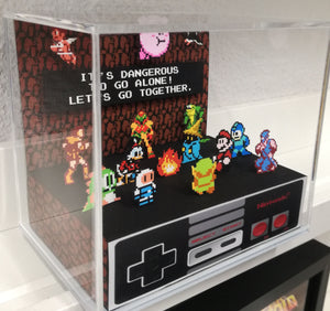 NES Characters Cubic Diorama