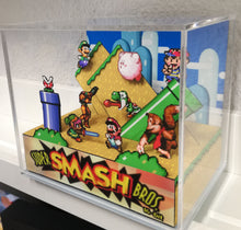 Load image into Gallery viewer, Super Smash Bros SNES Cubic Diorama