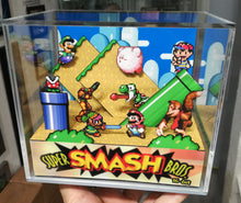 Load image into Gallery viewer, Super Smash Bros SNES Cubic Diorama