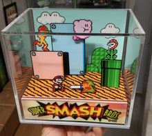 Load image into Gallery viewer, Super Smash Bros NES Cubic Diorama