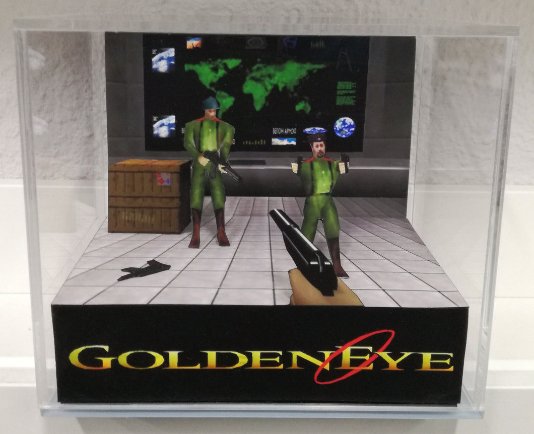 Goldeneye 64 Cubic Diorama