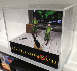 Goldeneye 64 Cubic Diorama