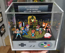 Load image into Gallery viewer, SNES Characters Cubic Diorama