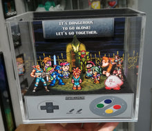 Load image into Gallery viewer, SNES Characters Cubic Diorama