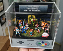 Load image into Gallery viewer, SNES Characters Cubic Diorama