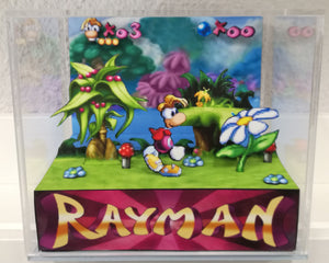 Rayman Cubic Diorama