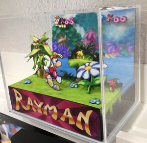 Rayman Cubic Diorama