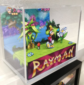 Rayman Cubic Diorama