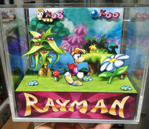 Rayman Cubic Diorama