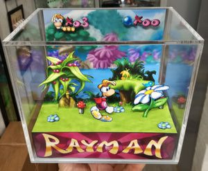 Rayman Cubic Diorama