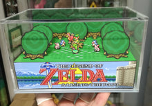 Load image into Gallery viewer, Zelda A Link to the Past Flute Flat Cubic Diorama