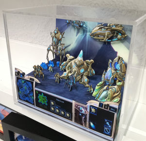 Starcraft II Protoss Cubic Diorama