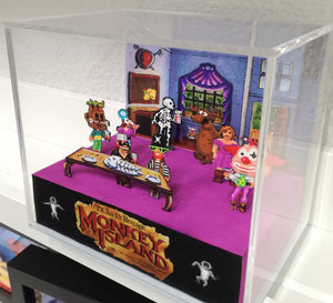 Monkey Island 2 Mardi Gras Cubic Diorama