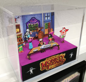 Monkey Island 2 Mardi Gras Cubic Diorama