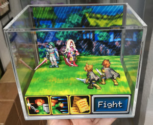 Golden Sun Beginning Cubic Diorama